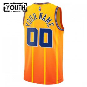 Dres Charlotte Hornets Prilagođeni Jordan 2025-26 City Edition Zlato Swingman - Dječji